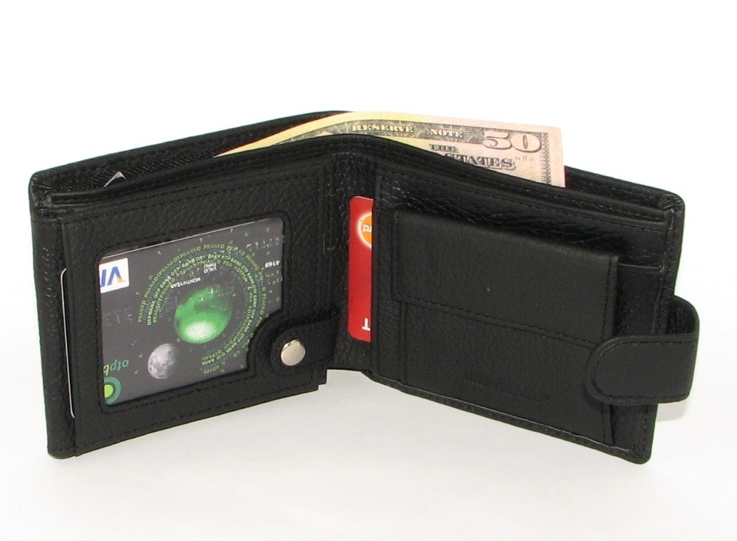 Кошелек мужской ST102 BLACK Кошелек мужской ST102 BLACK